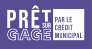 logo prêt sur gage par le Crédit municipal